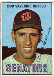 1967 Topps Baseball Cards      027      Bob Saverine